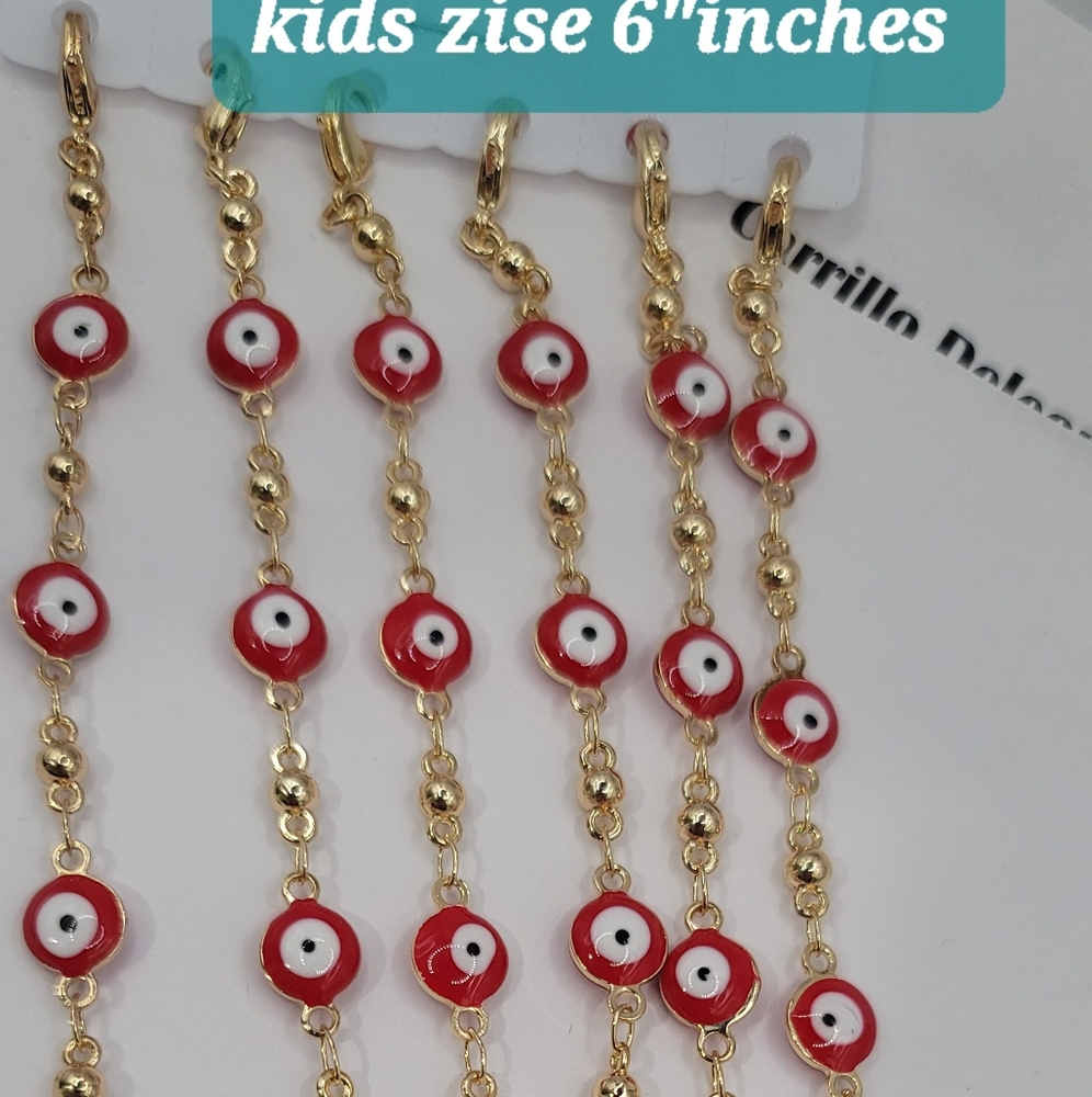 Red Eye bracelets gold-plated price for each